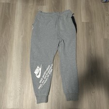 Nike Men s Fleece Jogger Sweatpants Drawstrin...