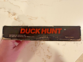 Duck Hunt - Nintendo NES CIB no cart IB, Sticker Seal Matte Hangtab, Test Market