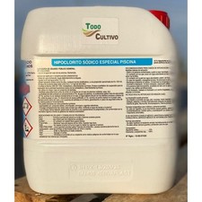 Hipoclorito sódico para piscinas. Envase de 5L.