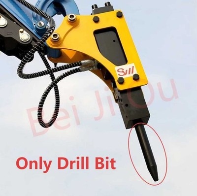 Breaker Bit Chisel Point Hydraulic Jack Hammer for 0.8T-2.5T Breaker Hammer