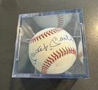 MICKEY MANTLE AUTOGRAPH SIGNED OFFICIAL AL BASEBALL RAWLINGS AUTO YANKEES