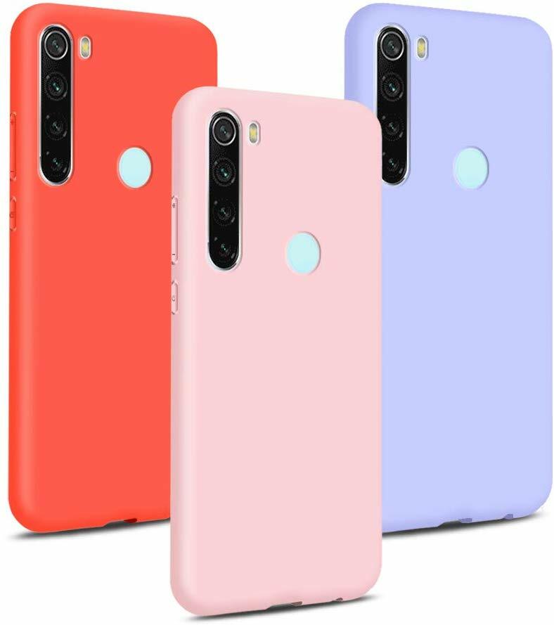Custodia Mixroom TPU Morbida Per Xiaomi Redmi Note 8 Pro - Fantasia Bandiera America USA - 3
