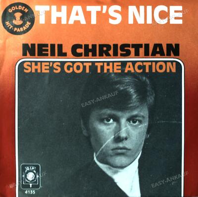 Neil Christian - That's Nice / She's Got The Action 7in (VG+/VG+) '