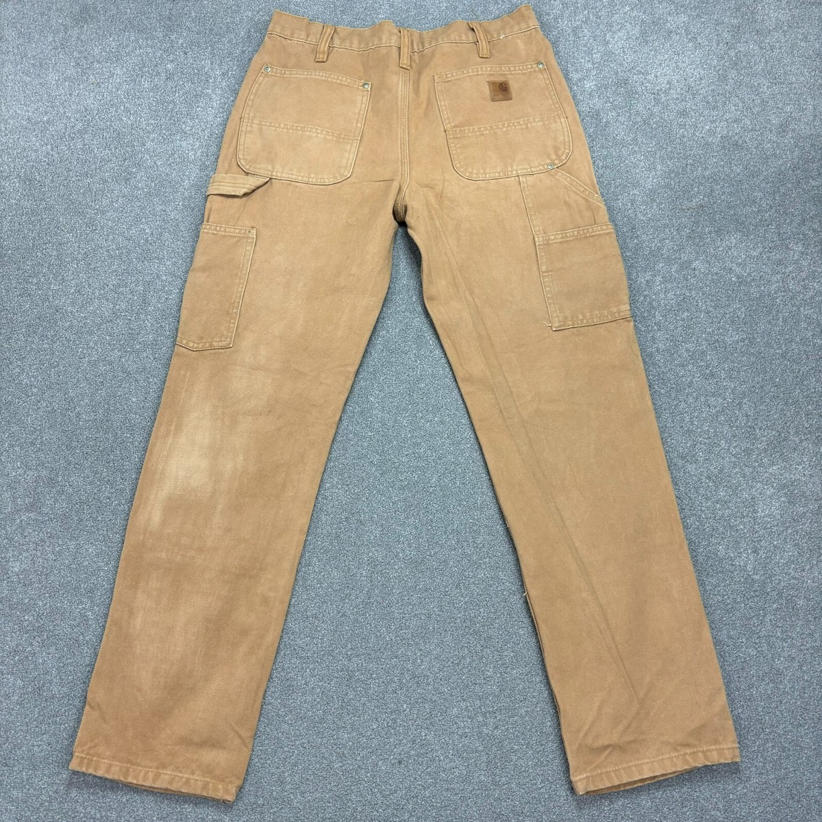 Carhartt Trousers Adult 32x30 Brown Double Knee Carpenter
