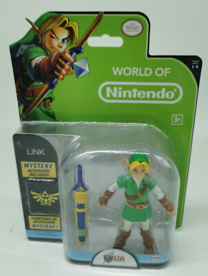 World of Nintendo Serie 1-4 Zelda Link Jakks Neu