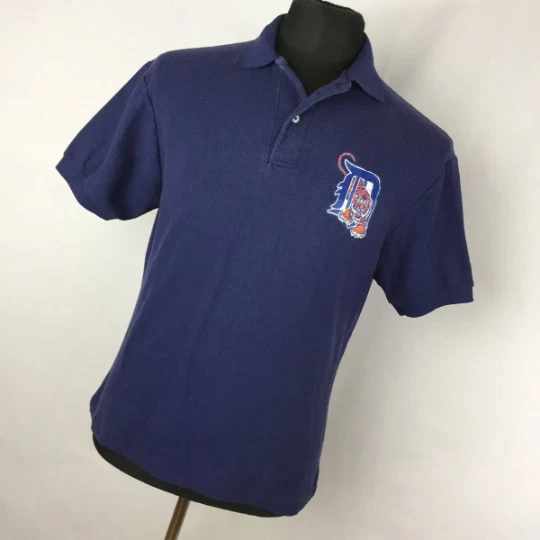 Detroit tigers polo shirt hotsell