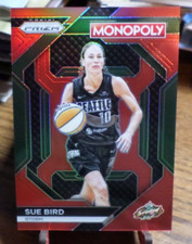 2024 WNBA Prizm Monopoly Insert Red #WNBA19 Sue Bird #d 42/99