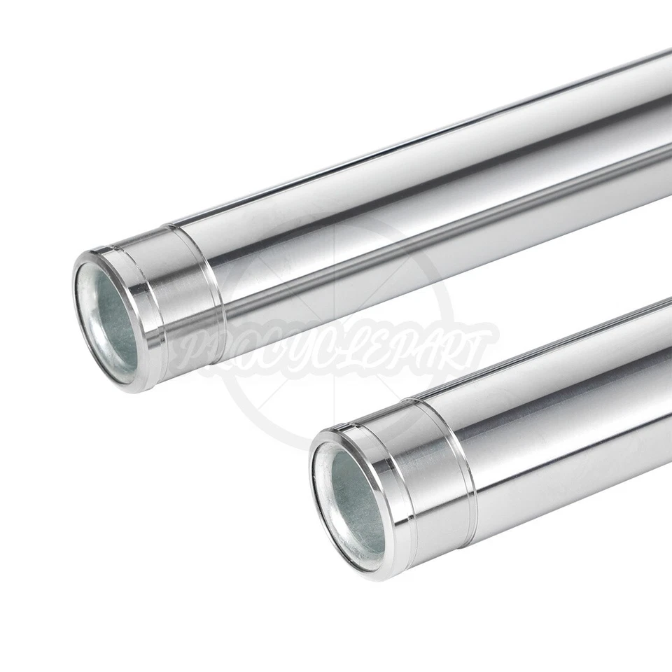 Fork Standpipe Chrome Inner Tube Pair for Yamaha MT-07 MT07 2014-2024 41x577mm - Image 3 of 4