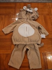 Brand New With Tags Carter's Lion Halloween Costume Baby 3-6 Months 2 Pieces NWT
