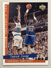 Patrick Ewing 1993-94 Upper Deck - Signature Moves #244 New York Knicks