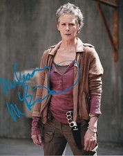 MELISSA McBRIDE signed autograph 20x25cm WALKING DEAD in person autograph COA