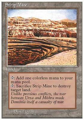 Strip Mine ~ Fourth Edition [ NearMint ] [ Magic MTG ]