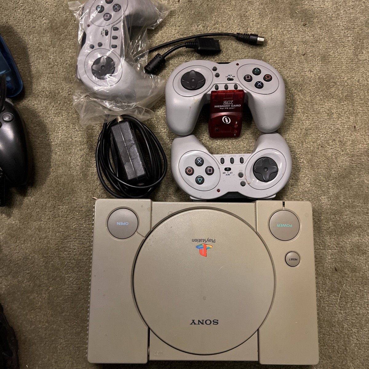 PlayStation1 本体 Sony PlayStation (PS1) Gray Console W/ Pwr. Cord, 3