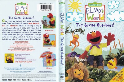 Great Outdoors - Elmo's World (DVD, 2003, Includes CD Sampler