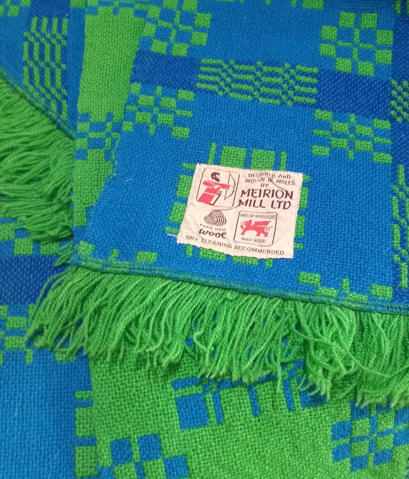 meirion mill ltd pure wool welsh tapestry double blanket eBay