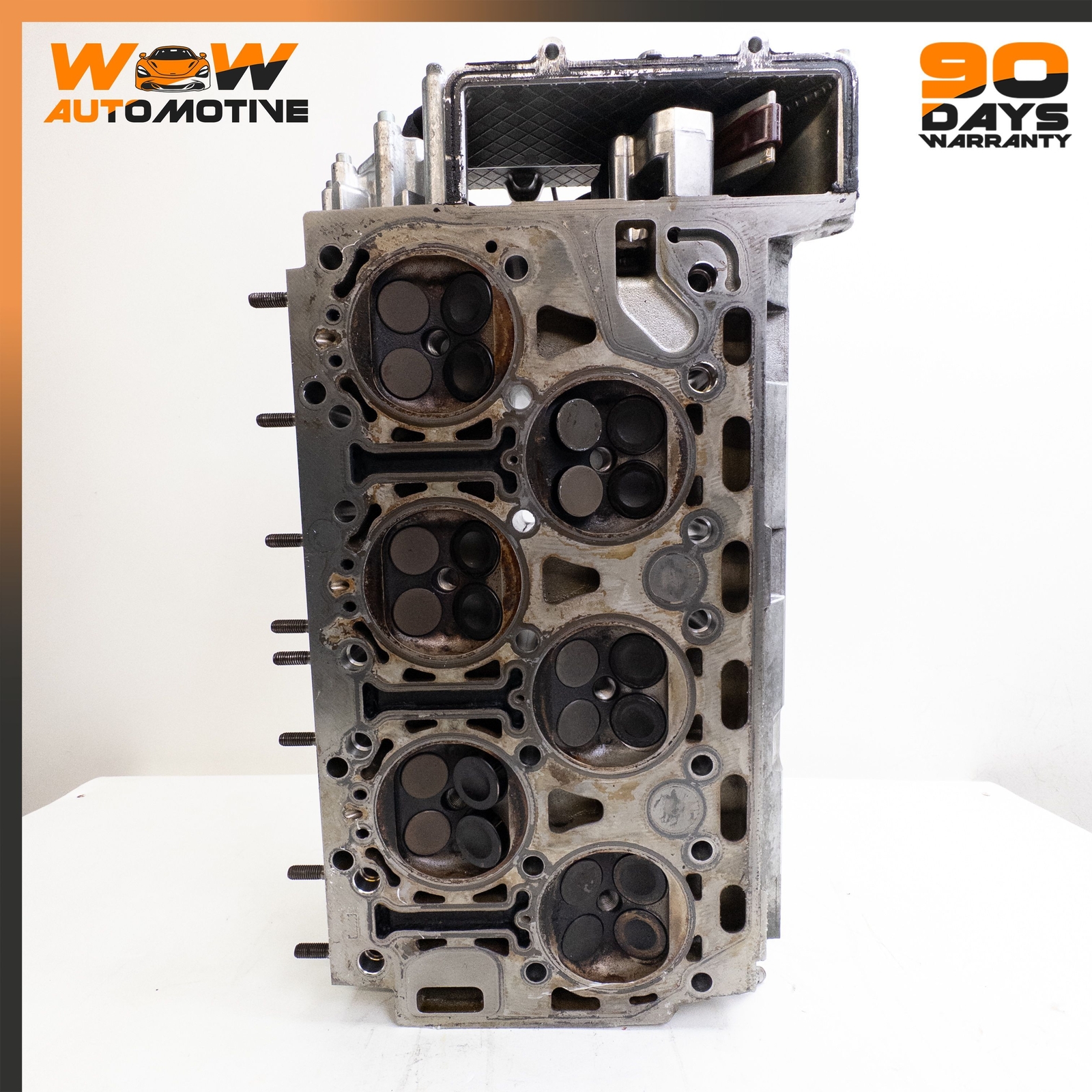 04-13 BENTLEY CONTINENTAL FLYING SPUR 6.0L W12 LEFT ENGINE CYLINDER HEAD OEM
