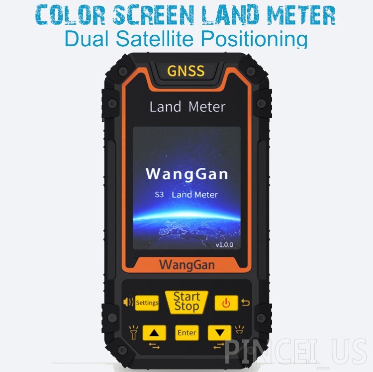 S3 GPS Land Meter Dual Satellite Positioning Handheld GPS Survey Equipment pe66