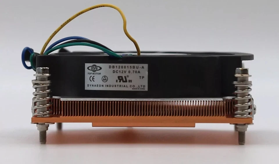 DYNATRON 1U Low Profile Copper Intel CPU Heatsink DB127515BU-A LGA 1151 / 115X - Image 2 of 3