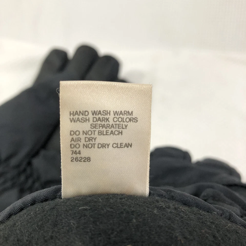 Winter Snow gloves women’s L black nylon fleece liner adjustable Cold weather - Image 4 of 4