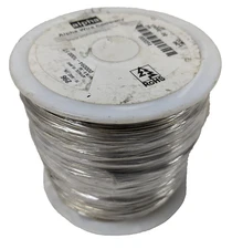 1000' Alpha 296-SV001 18AWG Hook-Up Bus Bar Solid Wire Tinned Copper 1.02mm NEW