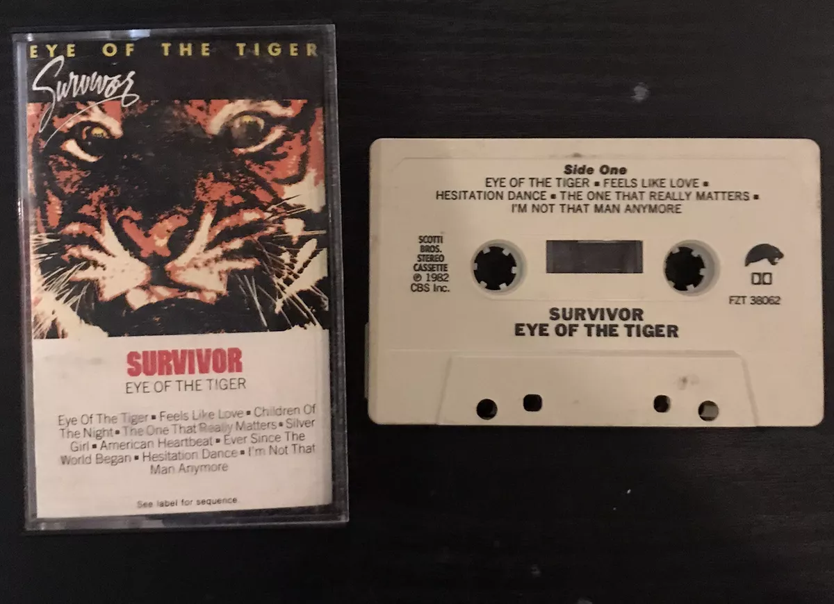 Survivor, Eye Of The Tiger, Cassette (Album)