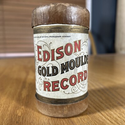 Edison Cylinder Record Raff's Cavatina 7633 Charles D'Almaine Untested
