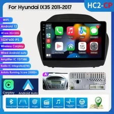 32GB Android 13 Car Stereo Radio GPS Navi WiFi For Hyundai Tucson Ix35 2010-2015