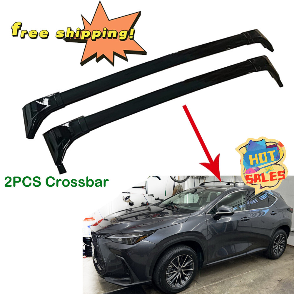 2023-2024 Lexus NX 250 350 350h 450h Crossbar Fit Roof Rack Rail