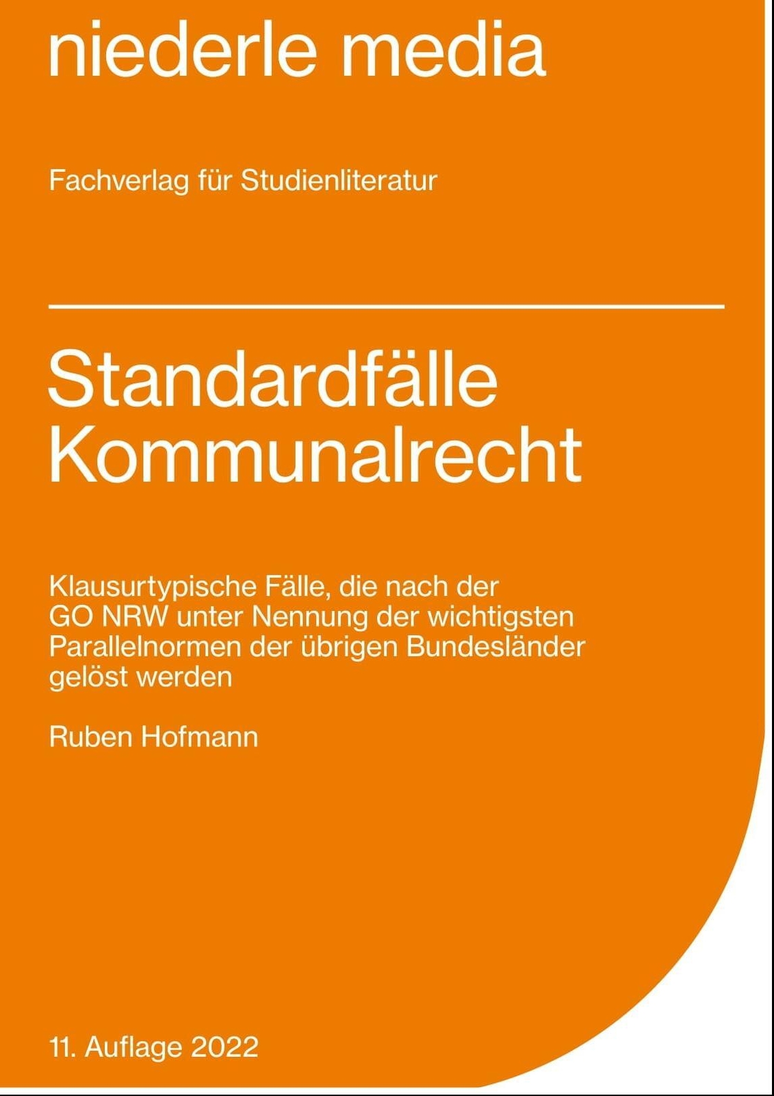 Thumbnail - Ruben Hofmann | Standardfälle Kommunalrecht | Taschenbuch | Deutsch