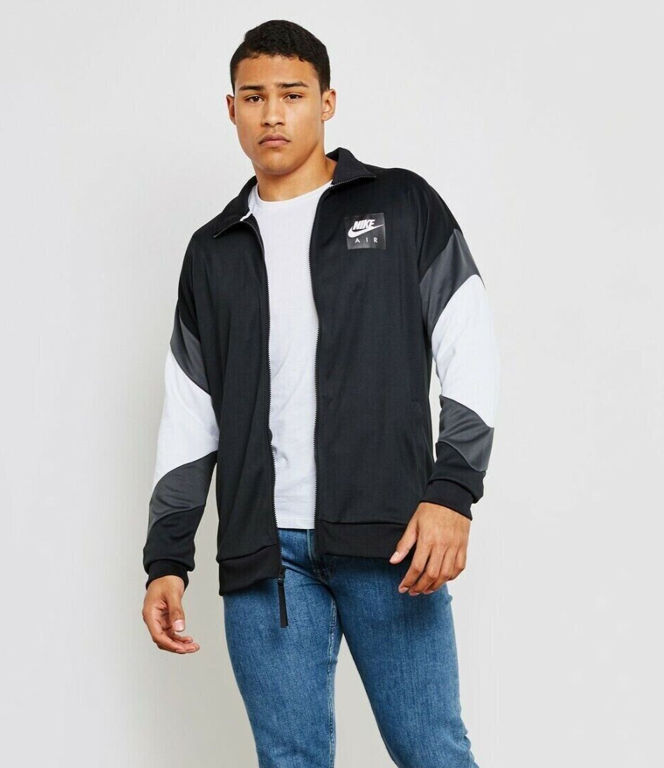 NIKE AIR MAX FULL ZIP TRACK JACKET SIZE L (AJ5321 010) | eBay UK