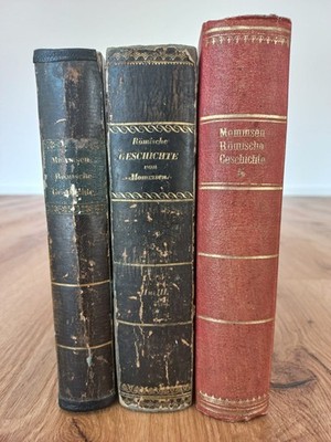 Theodor Mommsen   Erstausgaben 1854 1885   Römische Geschichte Vollständig! RAR