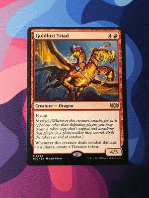 Goldlust Triad | *% off 2+ | Dragonstorm | NM | MTG