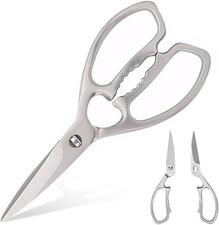 100 Full Stainless Steel Separable Sharp Powerful Kitchen Scissors Multi-Purpos
