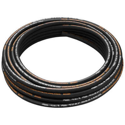 #ad Hydraulic Hose Coiled Hydraulic Hose 100ft 1 2quot; 2 steel wire 4000 PSI $93.49