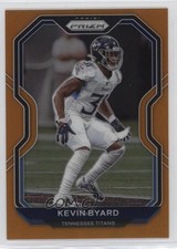 2020 Panini Prizm Orange Prizm 145/249 Kevin Byard #105 16ik