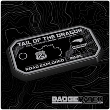 Tail of the Dragon Road Badge (Deals Gap, NC)