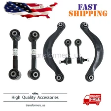 For 06-12 Ford Fusion Milan Rear Control Arm Link Sway Bar Suspension Kit Set