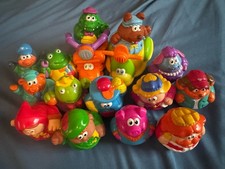 weebles wobble toy lot vintage 14 Figures 2 Motorbikes