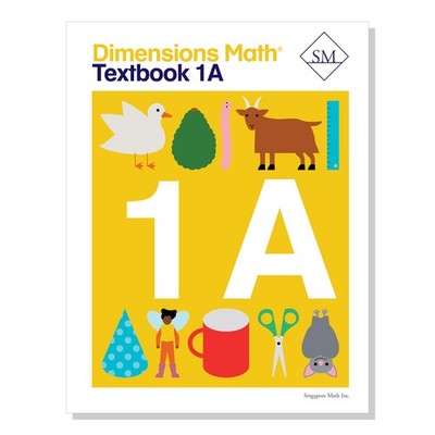 Dimensions Math Textbook 1A | Singapore Math Inc. [Paperback] Singapore Math...