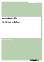 Die Ns-Zeit In Italien Mariam Losaberidze