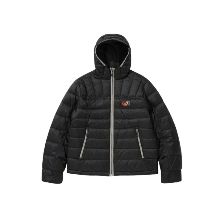 Teket Lightweight Down Jacket Black - Streetwear … - image 1