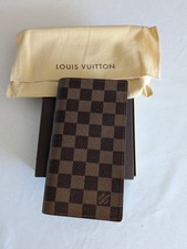 Portefeuille Monnaie Carte Louis Vuitton Damier ebene avec numéro de serie Neuf