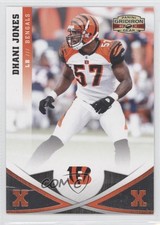2011 Panini Gridiron Gear Silver X's 50/250 Dhani Jones #34 0c2