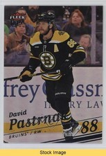 2025-26 Upper Deck Fleer Ultra SP Rainbow Foil David Pastrnak #126 READ 4z8