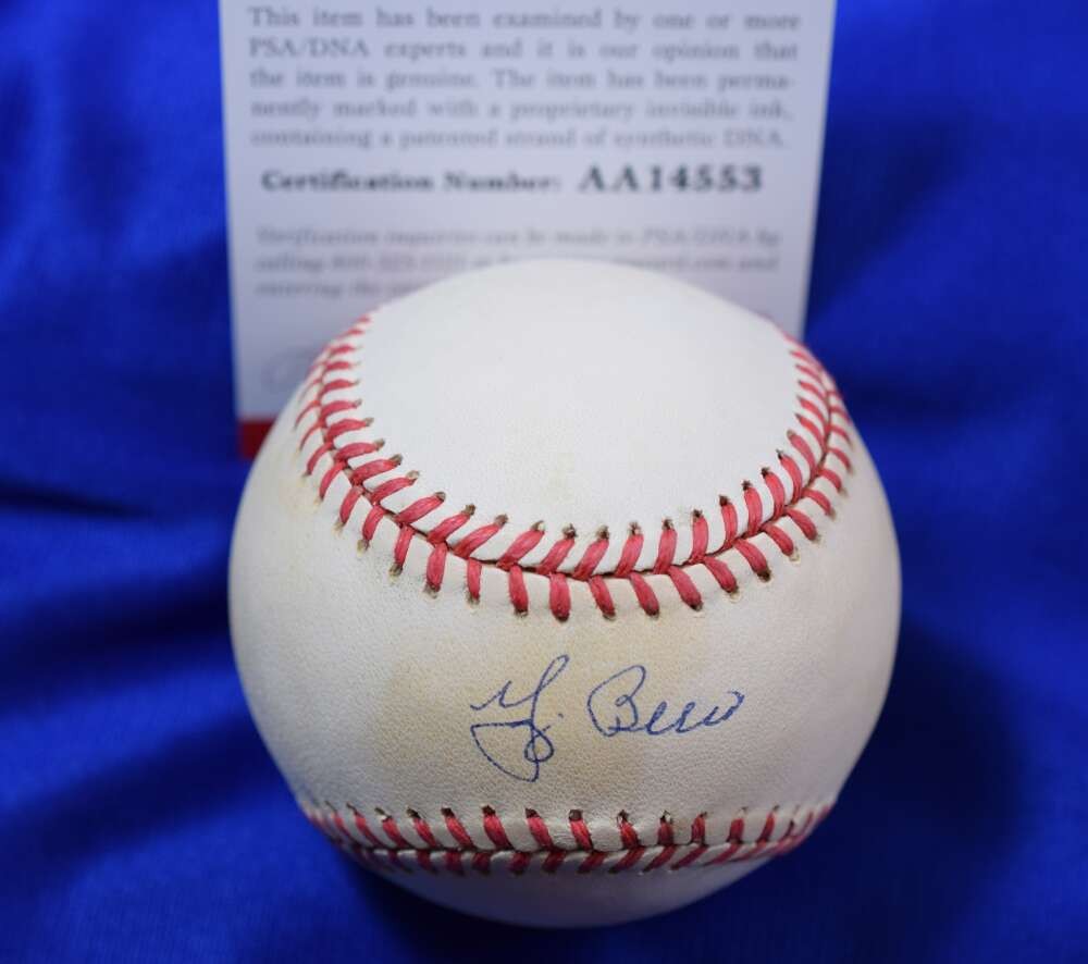 Yogi Berra PSA DNA Autographed American League OAL Signed Baseball