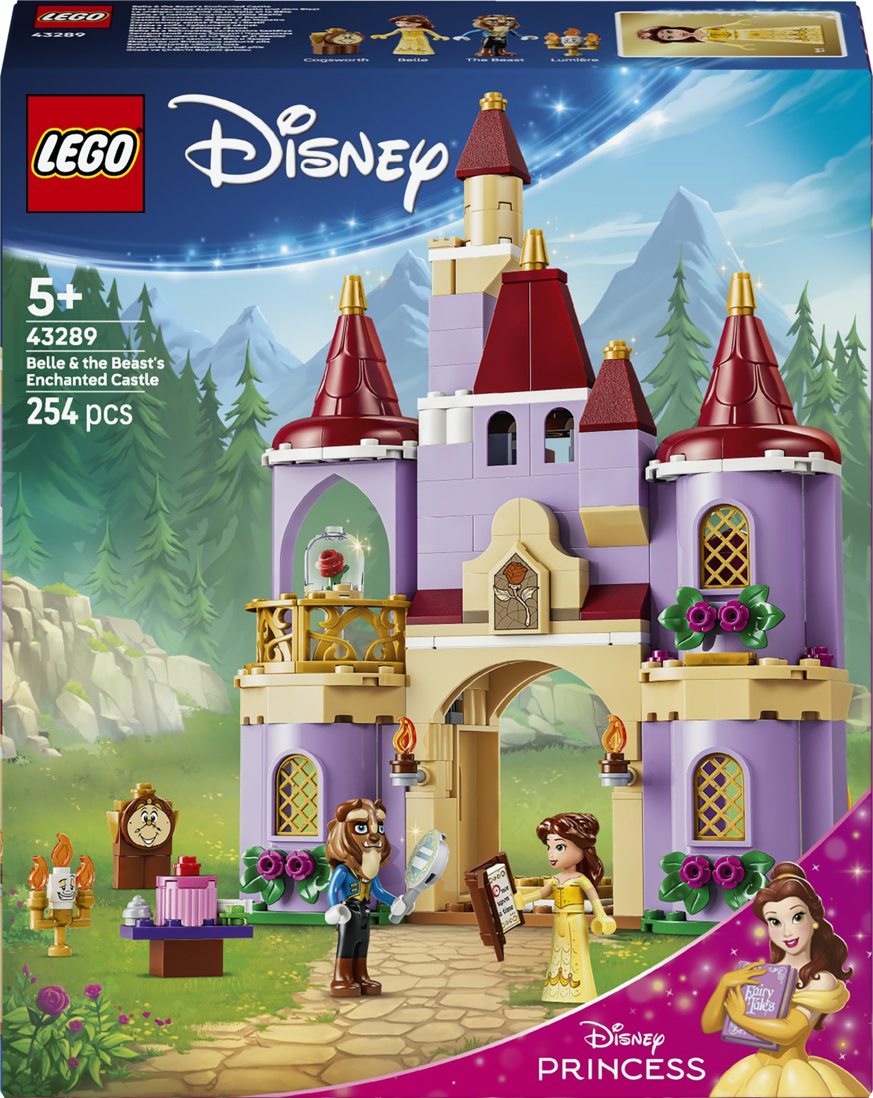 Lego Disney Rosa 43289 Lego® Disney Castello Incantato Di Belle E La Bestia - Immagine 5