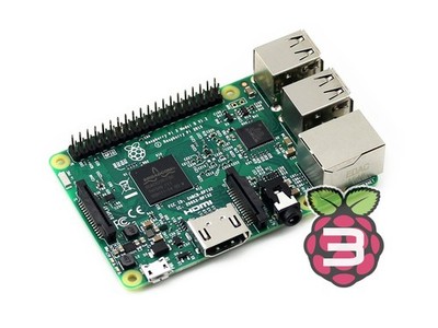 Raspberry Pi 3 Model B the Third Generation Pi 1.2GHz 64-bit quad-core ARM Cort