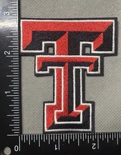 TEXAS TECH RED RAIDERS FOOTBALL EMBROIDERED IRON ON PATCH