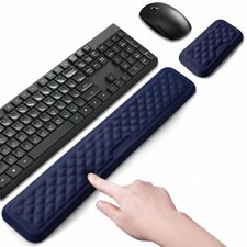 Keyboard Wrist Rest Mouse Wrist Support Memory Foam Wrist Rest Pad for Laptop