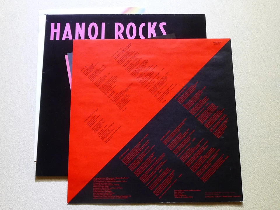 Hanoi Rocks – Back To Mystery City (Promo + Promo-Sheet, Incl. Beilage, Unpl.) - Bild 4 von 4